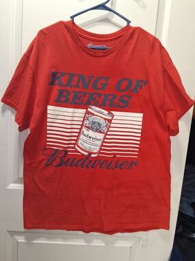 Budweiser Red 'King of Beers' Graphic Tee